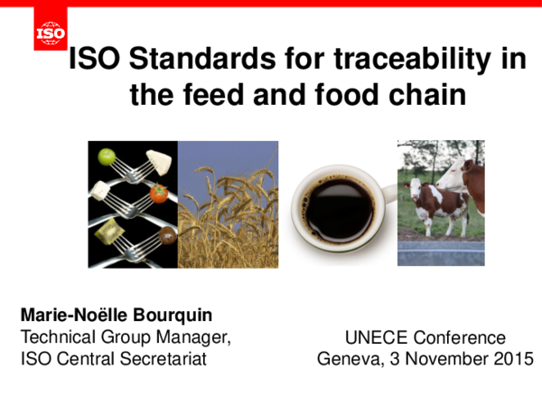 (PDF) ISO Standards for traceability in the feed and food chain