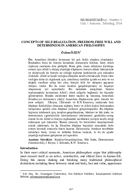 Essay on self realization picture