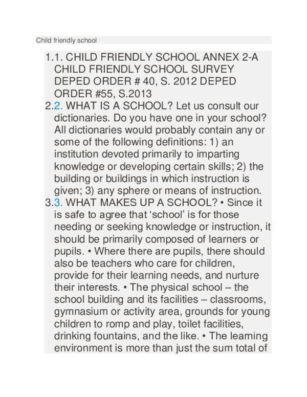 (DOC) Child friendly school Jussa Leilady Alberba Academia.edu