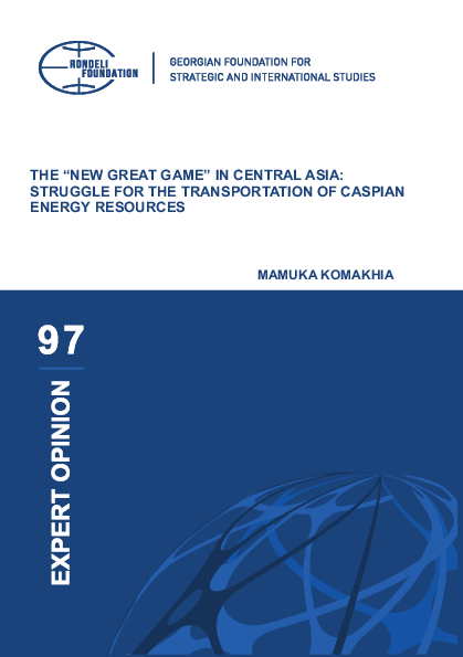 (PDF) THE " NEW GREAT GAME " IN CENTRAL ASIA: STRUGGLE FOR THE ...