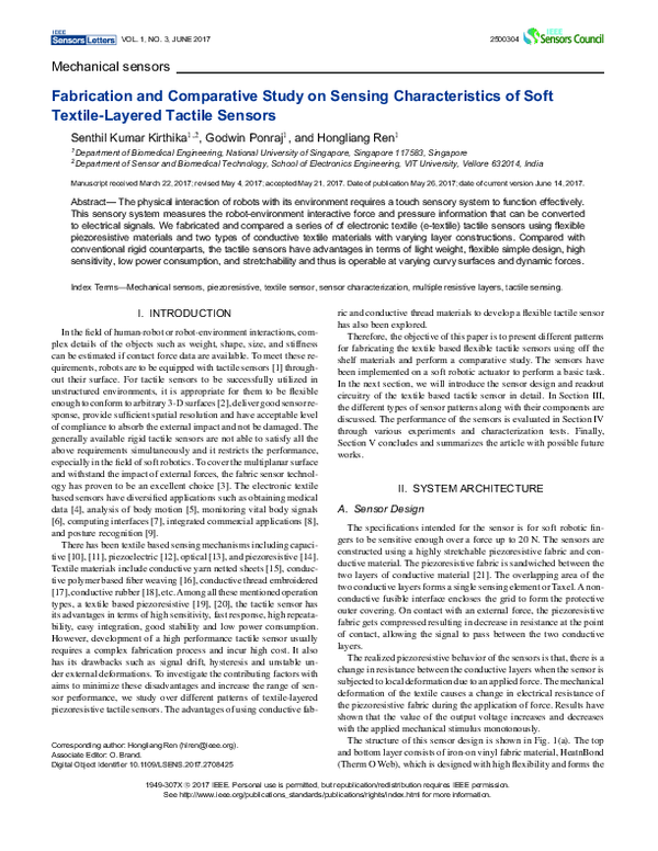 (PDF) Fabrication and Comparative Study on Sensing Characteristics of ...