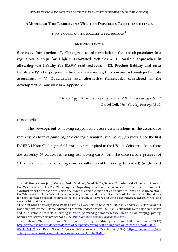 Tort negligence essay example image