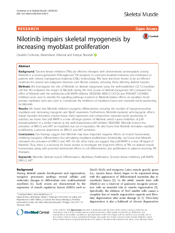 Nilotinib research paper picture