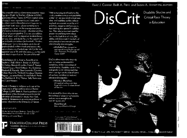 (PDF) Toward unity in school reform: What DisCrit contributes to ...