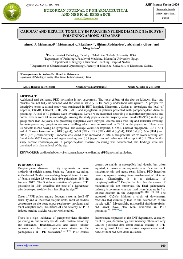 (PDF) European Journal of Pharmaceutical and Medical Research CARDIAC ...