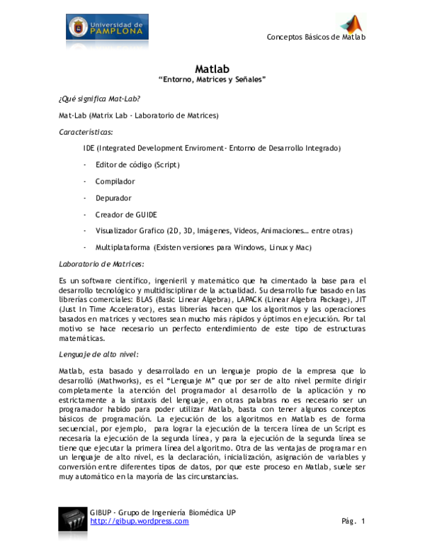 (PDF) 1 matlab intro