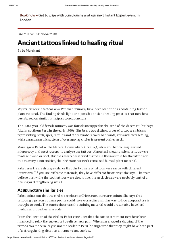 Details more than 72 ancient medicinal tattoos best vova.edu.vn