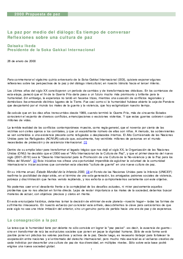 (PDF) PEACE PROPOSAL SPANISH