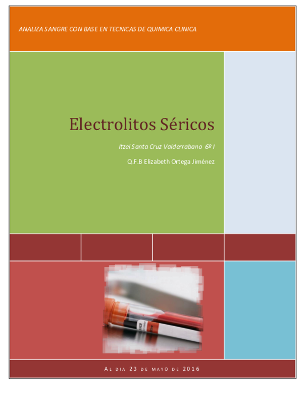 Ver Que Significa Electrolitos Sericos Altos Último