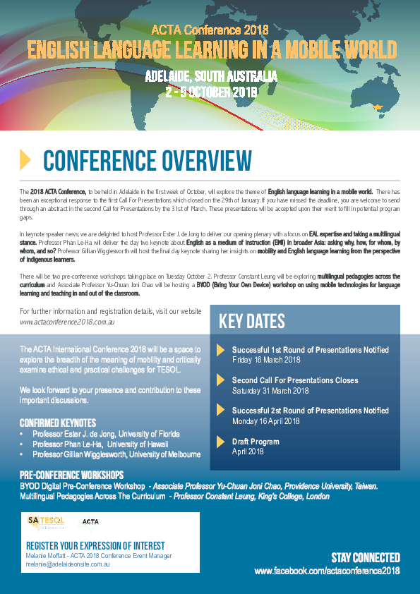 Acta speech essay image