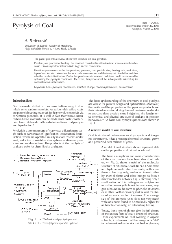 Pyrolysis Of Coal Pdf , Co-pyrolysis of coal with biomass residues and ...