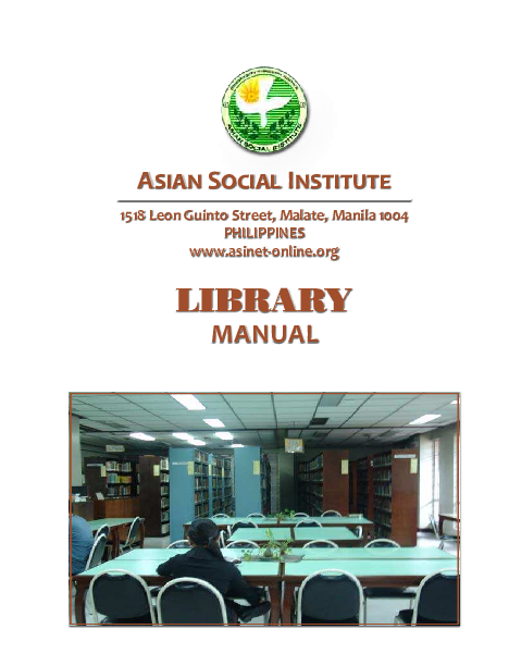 (PDF) Library manual