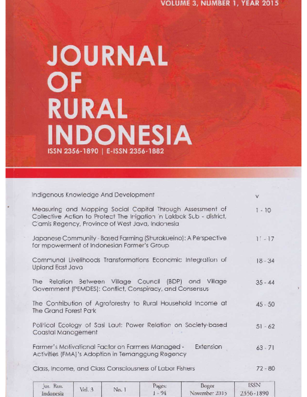 (PDF) Measuring and Mapping Social Capital Through Assessment of ...