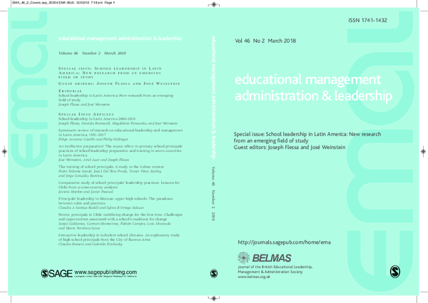 (PDF) Special issue of EMAL: school leadership in Latin America