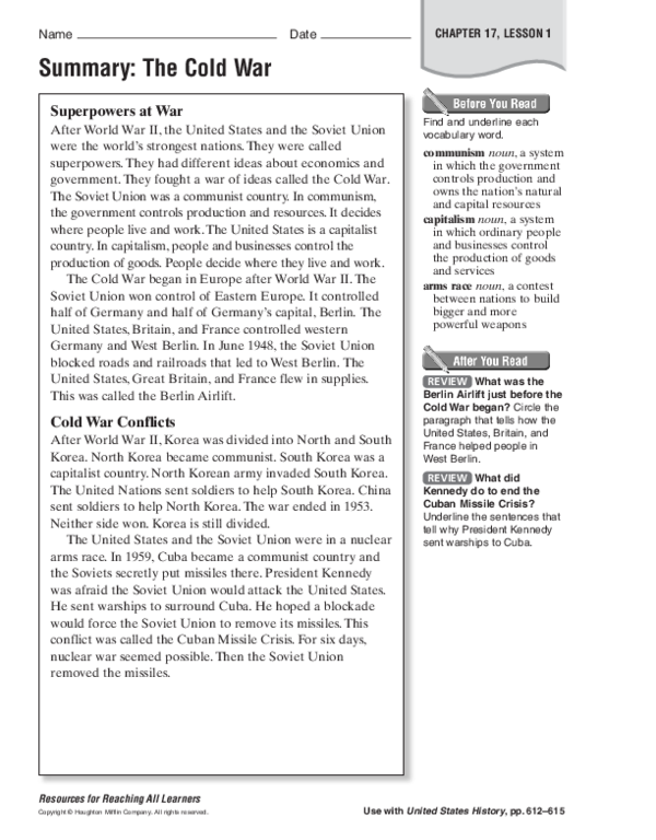 PDF Summary The Cold War Khalid Butt Academia edu  PDF Summary The Cold War Khalid Butt Academia edu