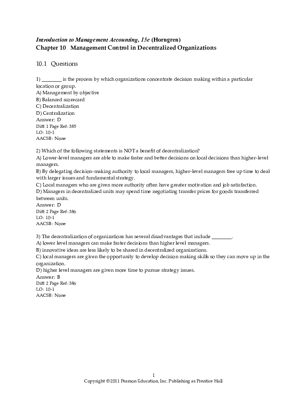 Centralized vs decentralized management style image