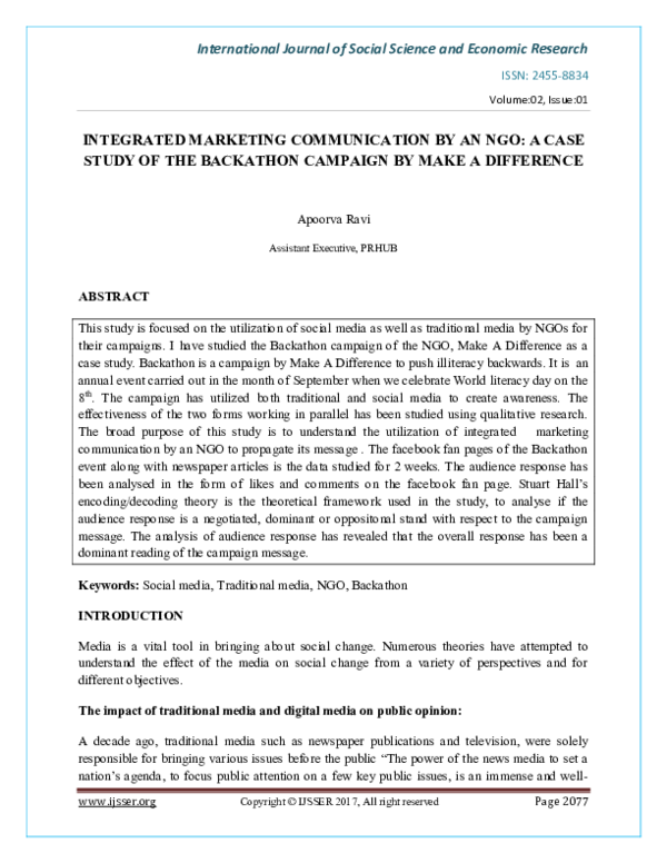 Integrated marketing communications case study killiney 07 picture