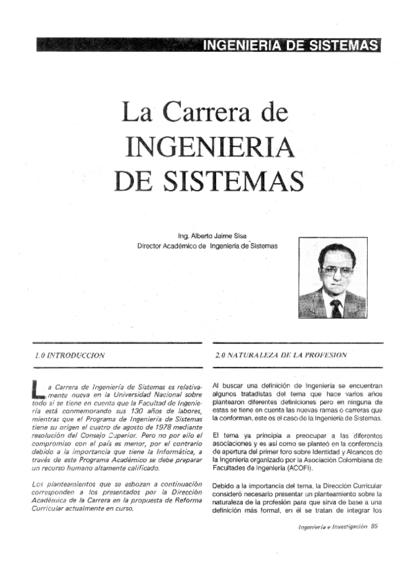 (PDF) La Carrera de INGENIERIA DE SISTEMAS WILMER LEONCIO RODRIGUEZ RUIZ Academia.edu