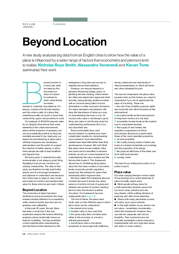 Beyond Location