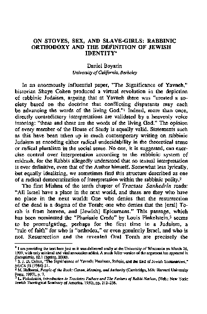 Rabbinical judaism essay picture