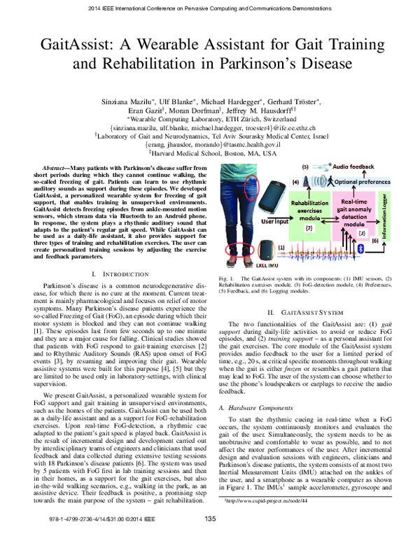 (PDF) GaitAssist: A wearable assistant for gait training and ...
