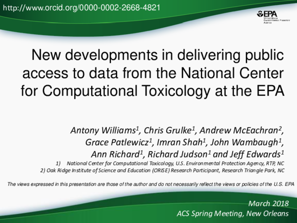 PPT) New developments in delivering public access to data from the 