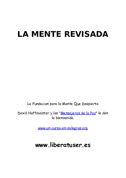 (DOC) LA MENTE REVISADA