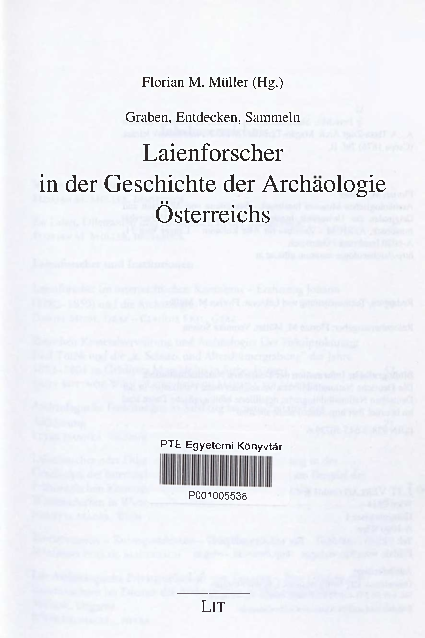 (PDF) „Der vorzüglich gekannte Archäologe unserer Stadt” Anton