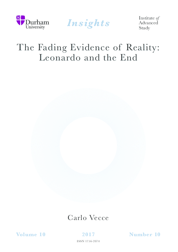 (PDF) The Fading Evidence of Reality: Leonardo and the End, in ...