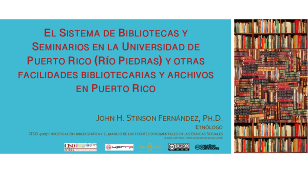 (PDF) PRESENTACIÓN-Sistema de Bibliotecas de la UPR RP; otras ...