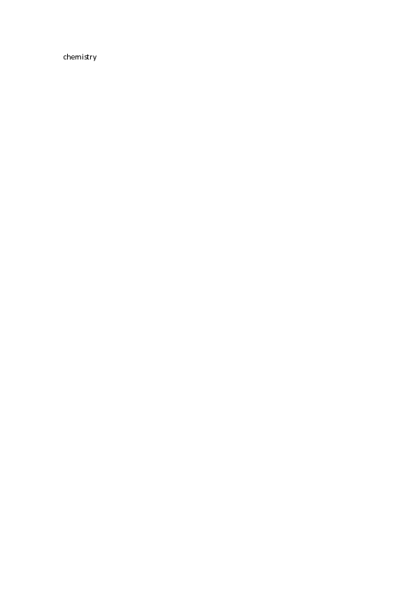 (DOC) Chemistry