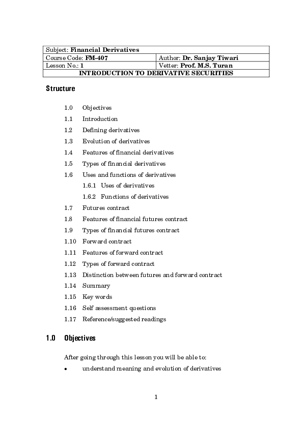 Financial derivatives 2020 picture