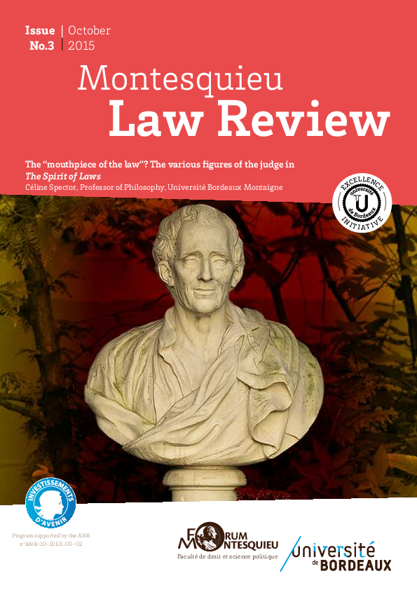 (PDF) « The Mouthpiece of the Law? The Various Figures of the Judge in