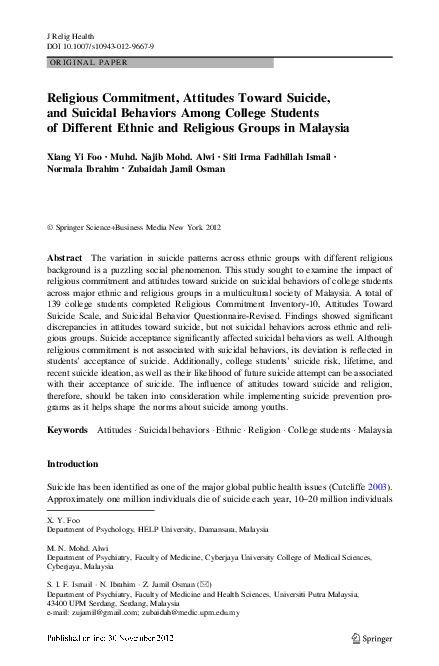 Religious commitment essay picture