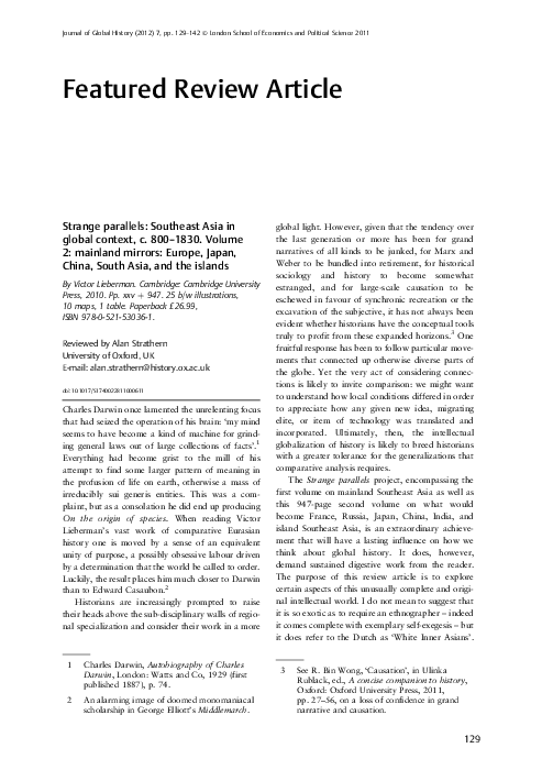 【洋書】Strange Parallels Southeast Asia in Global Context C.800-1830／計２冊セット