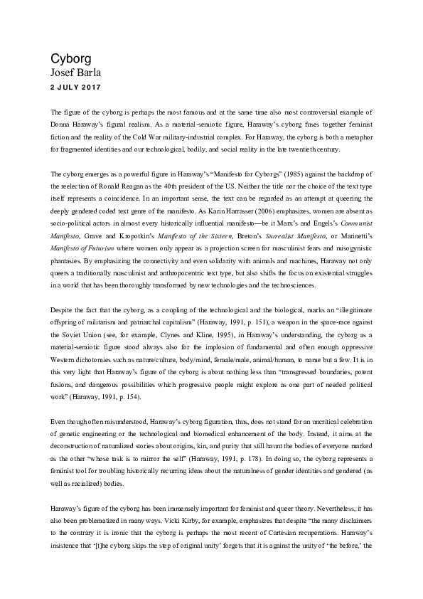 (PDF) Cyborg