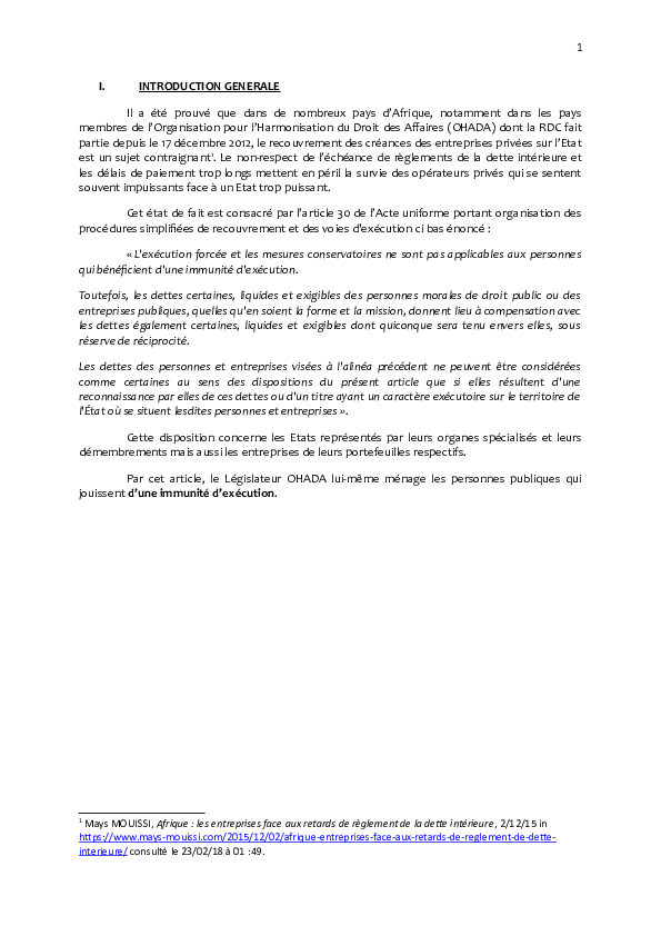(DOC) TP DROIT OHADA Revu DK final