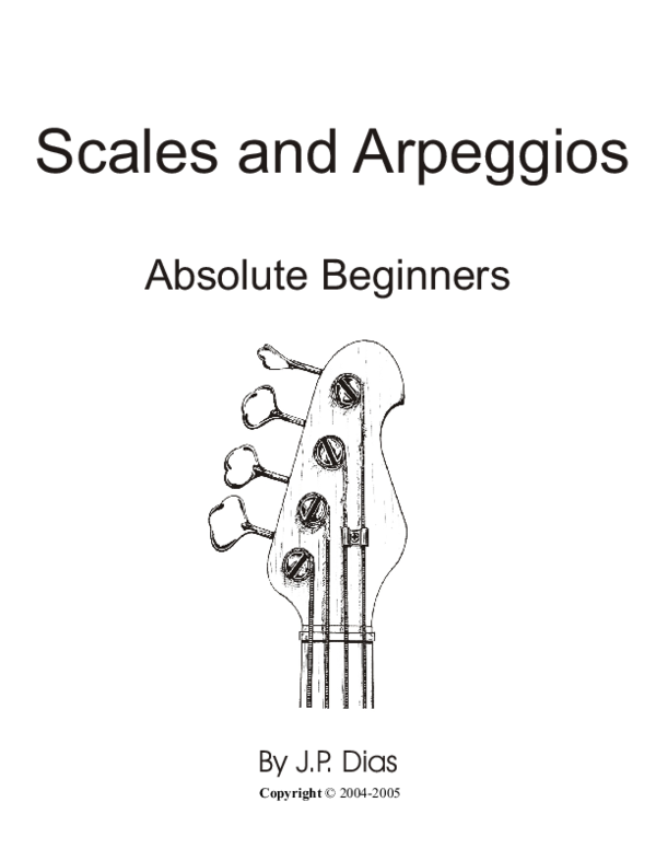 (PDF) Scales and Arpeggios Beto Mar Academia.edu