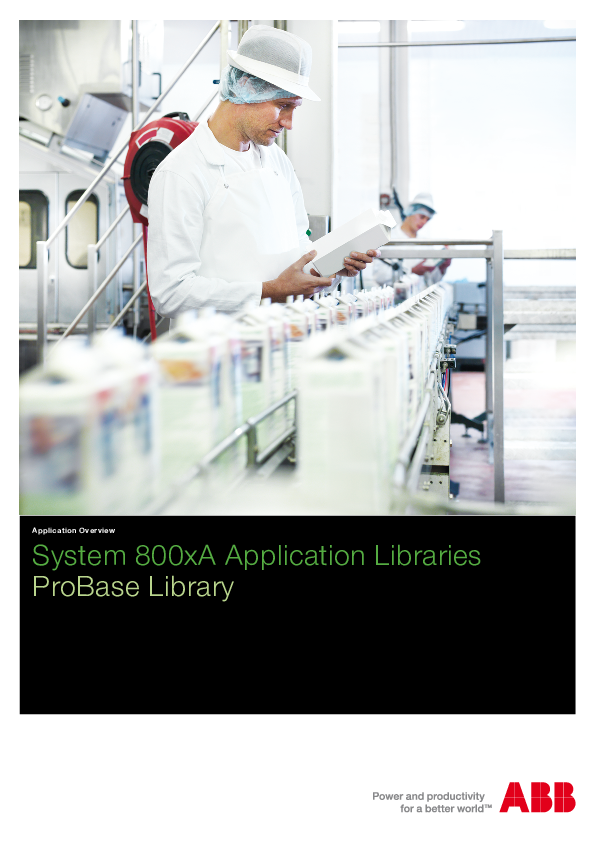 (PDF) System 800xA Application Libraries ProBase Library Application ...