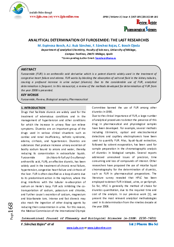 Furosemide Farmacia Online