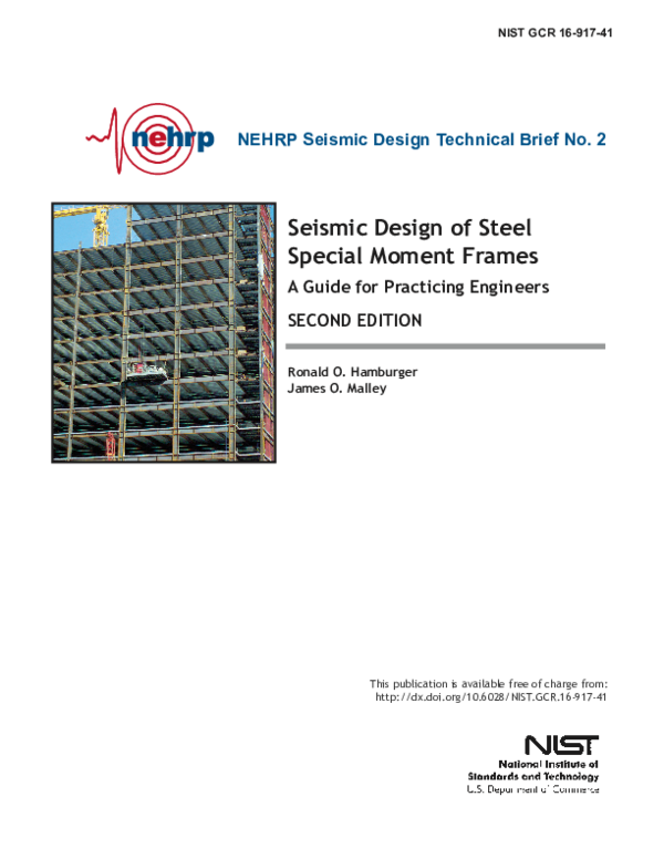 (PDF) Seismic Design of Steel Special Moment Frames A Guide for ...