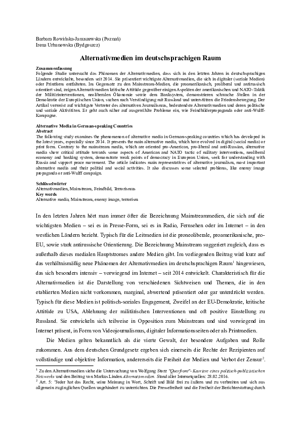 1. Bibliographies of German Research on America - German Historical