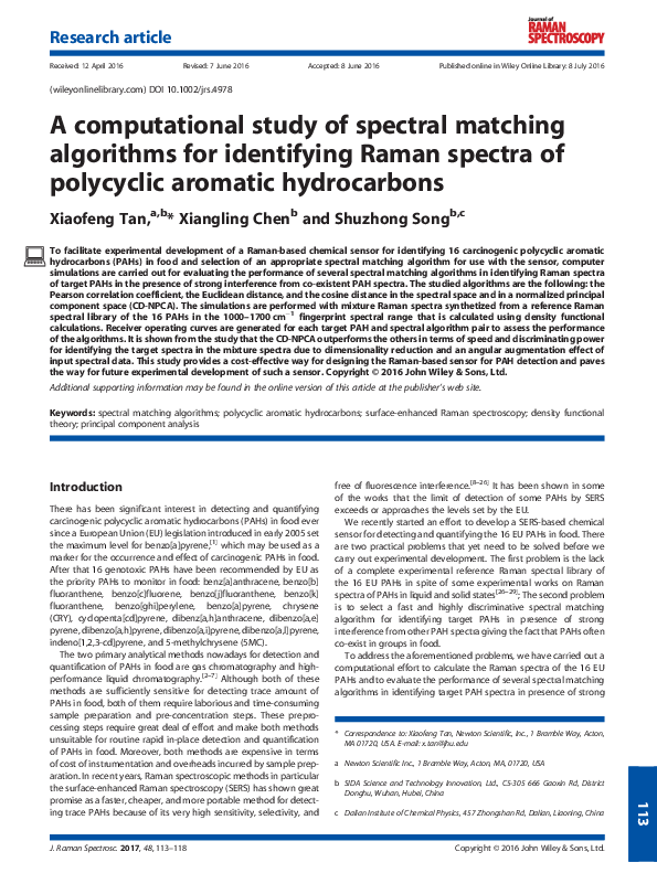 (PDF) A computational study of spectral matching algorithms for ...
