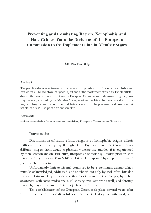 How to stop racism image