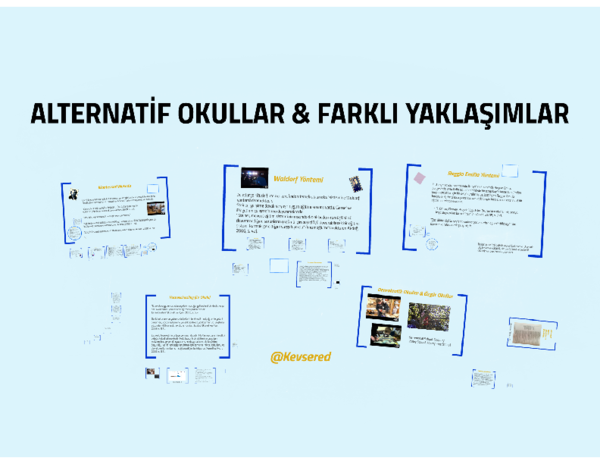 (PDF) Alternatif Okullar (Alternatif Eğitim Yaklaşımları)