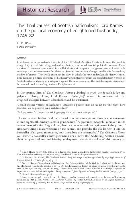 Enlightened nationalism essay image