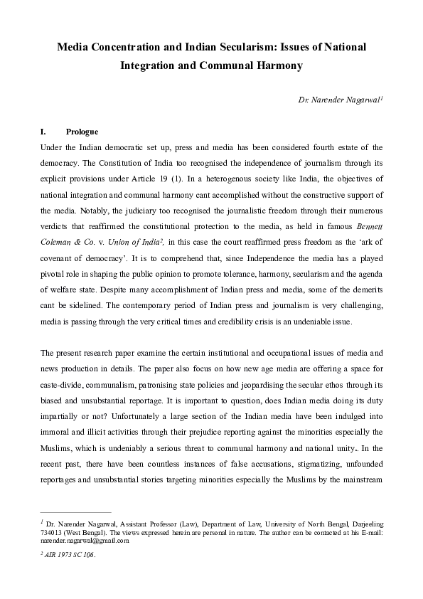 Secularism and its discontents amartya sen summary picture