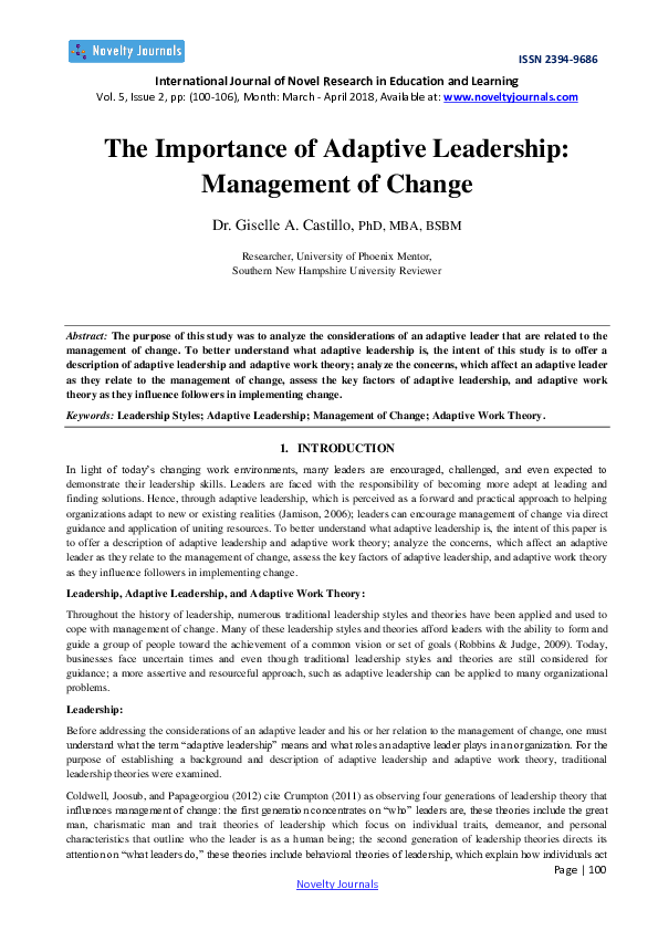 How to be a leader image