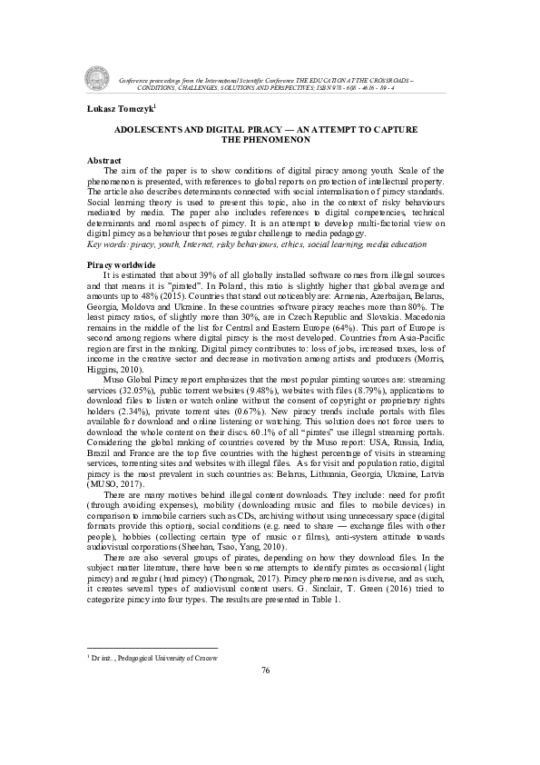 Digital piracy essay picture