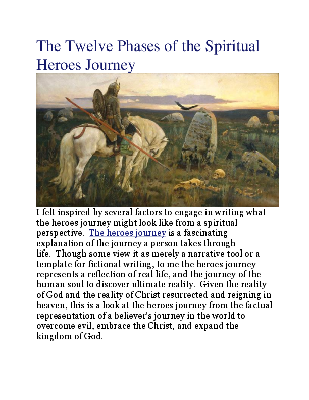 (DOC) The Twelve Stages of Spiritual Growth